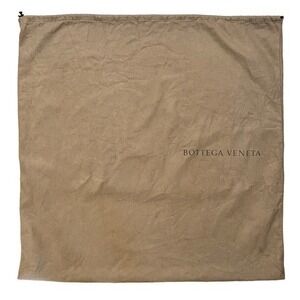 Bottega Veneta Oversized Drawstring Dust Bag - XL Beige Cotton Cover 31"x31.5"